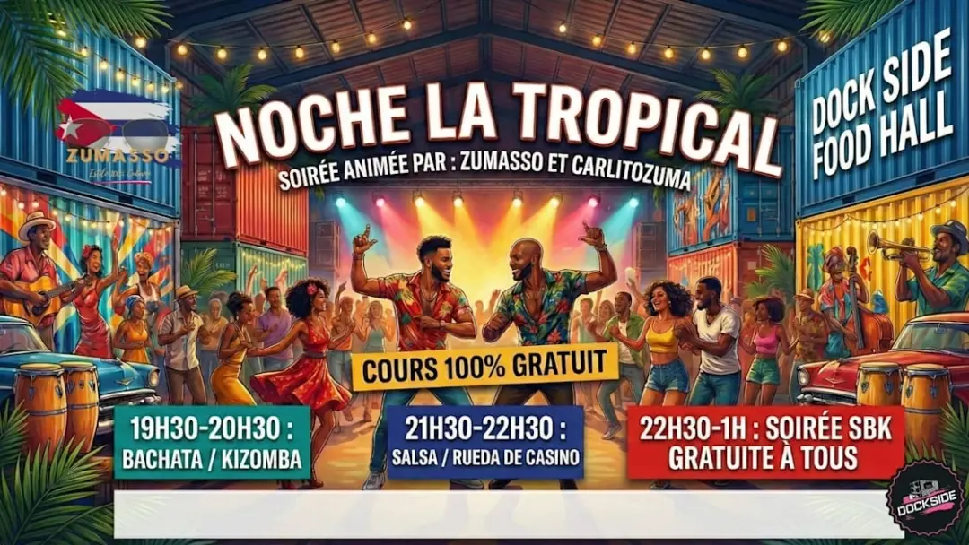La Chaleur De Cuba Débarque Au Dock Side !