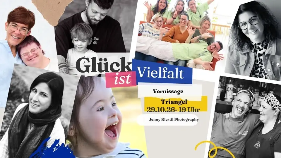 Vernissage - Ausstellung " GLÜCK IST VIELFALT " 
