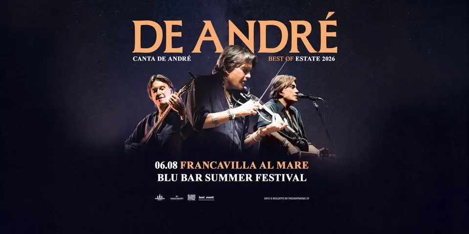 Cristiano De Andrè - 06.08.26 - Francavilla al Mare, Blu Bar Summer Festival