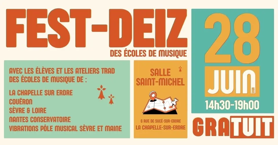 Fest-Deiz des écoles de musique - La Chapelle-sur-Erdre (44)