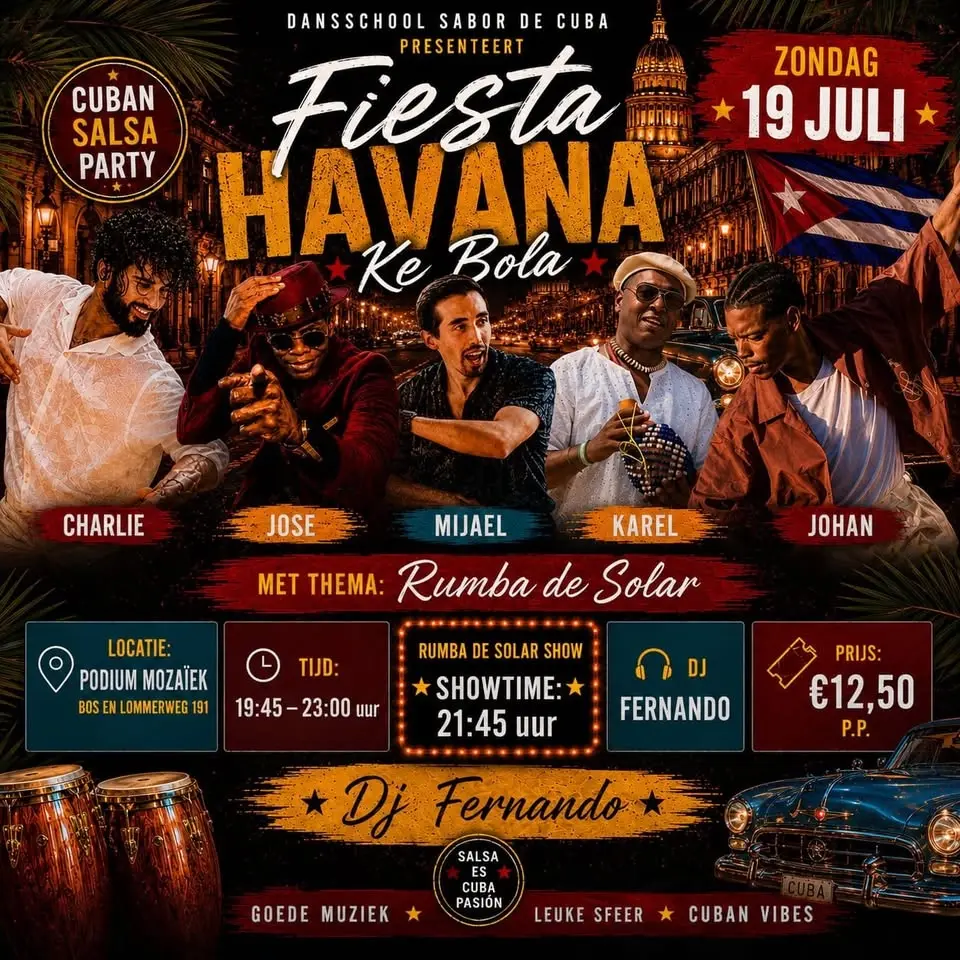 Fiesta Havana Ke Bola in Amsterdam