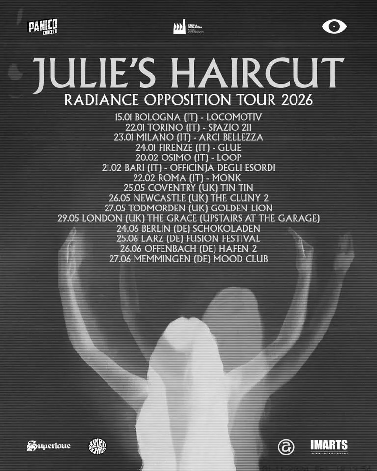 JULIE’S HAIRCUT (neo-psychedelic-rock, it) + tba.
