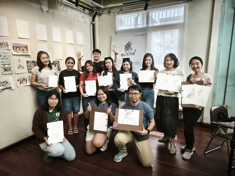 mini workshop ทรงสเก็ตช์