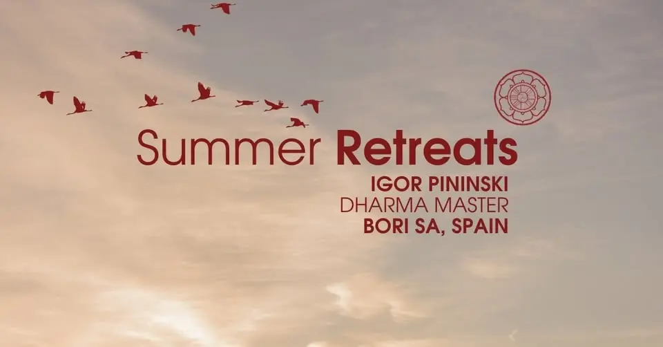 Kwan Um Summer Retreat with Igor Pininski Dharma Master - Bori Sa, Spain