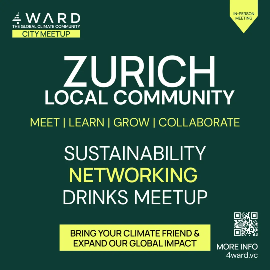 Zürich 4WARD Climate Cleanup | Platzspitz Community Action Morning
