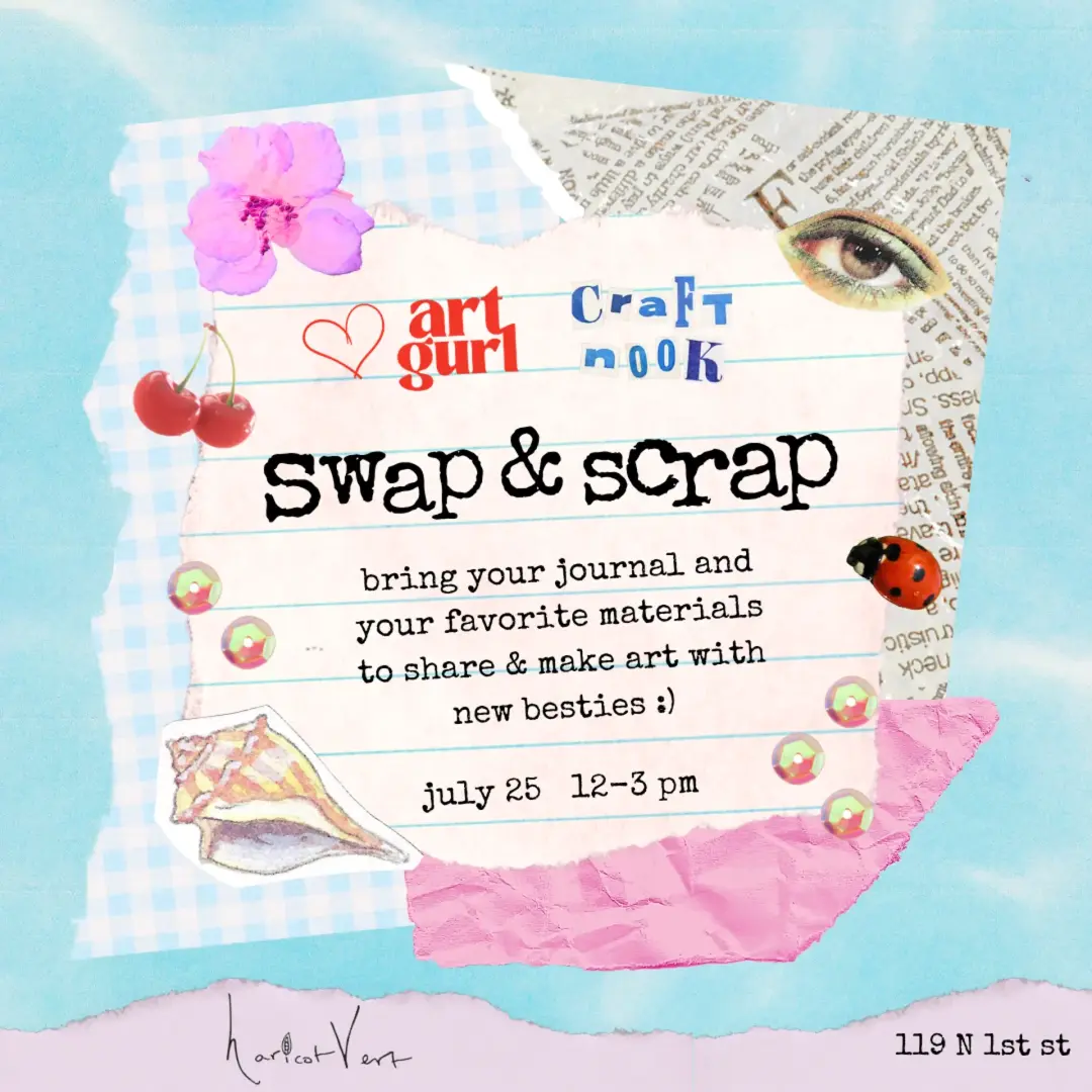 swap & scrap w/ @artgurl__