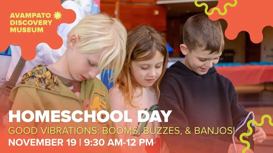 Homeschool Days: Good Vibrations: Booms, Buzzes, & Banjos!