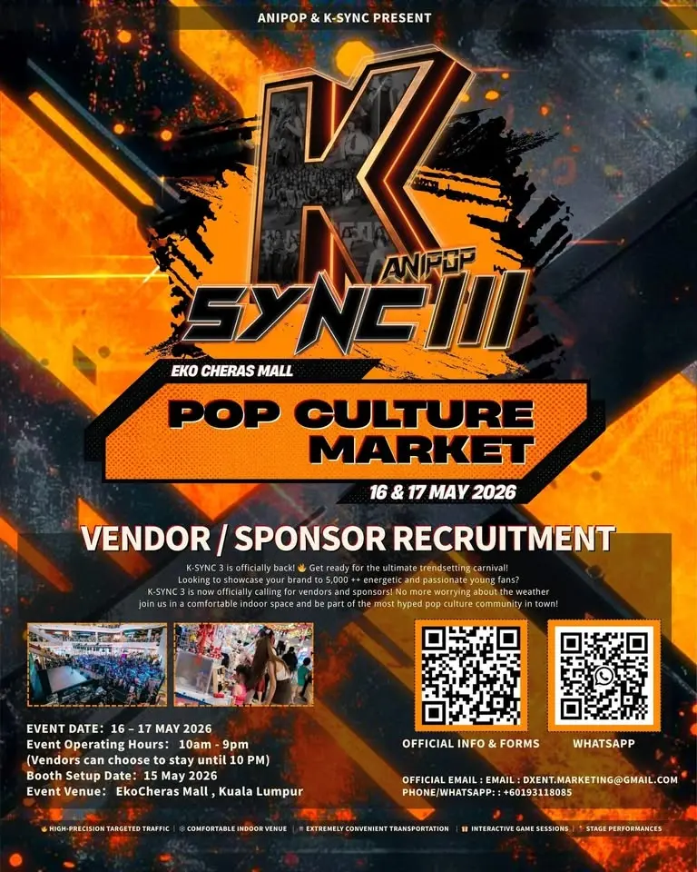 K-SYNC 3 POP CULTURE MARKET