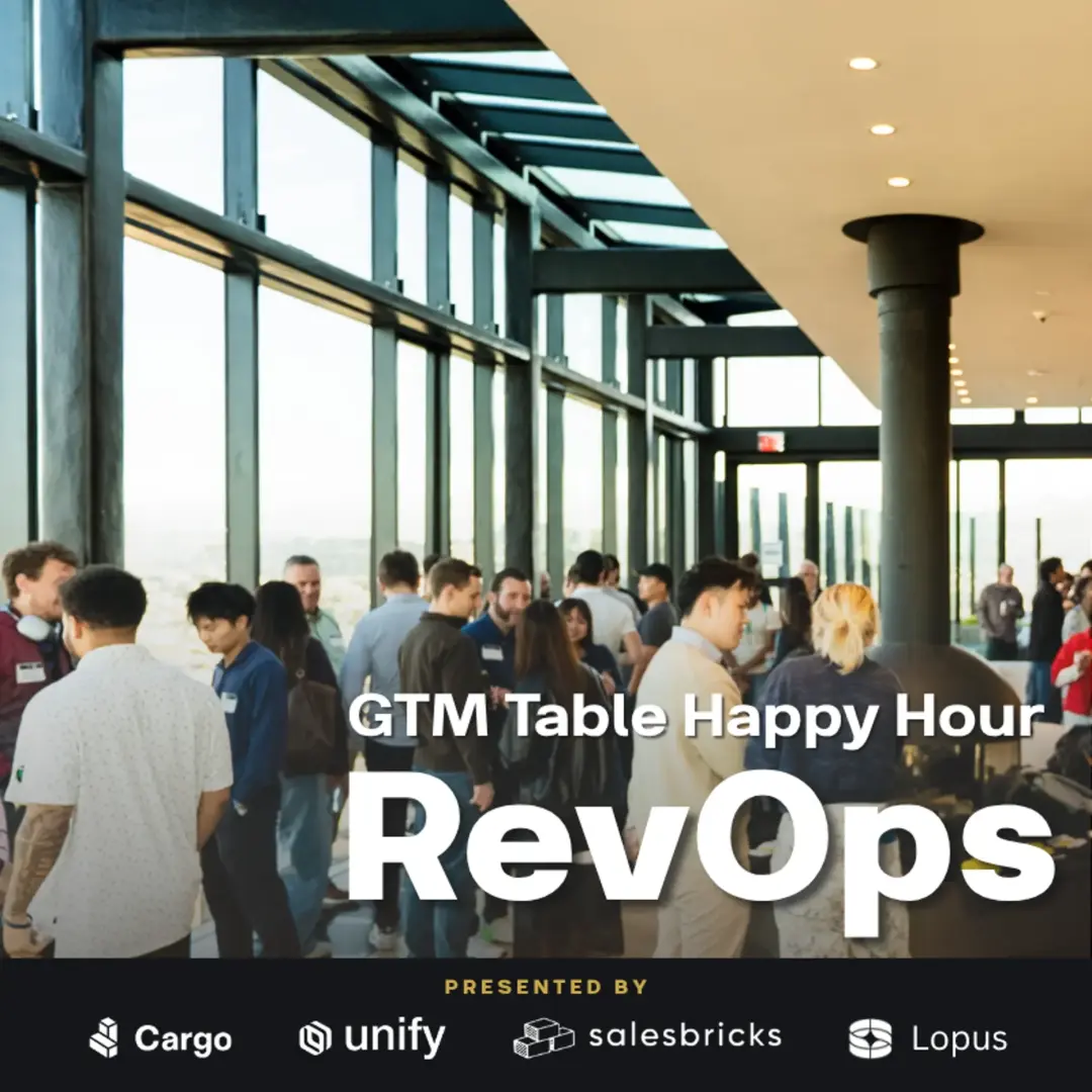 GTM Table Happy Hour: RevOps
