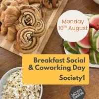 Breakfast Social and Coworking Day: August