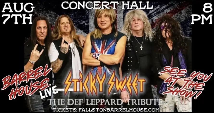 Sticky Sweet (Def Leppard Tribute) at Barrel House Live! 