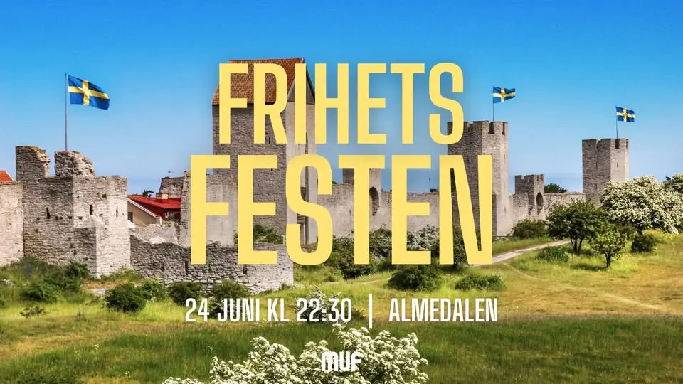 Save the date - Frihetsfesten i Almedalen