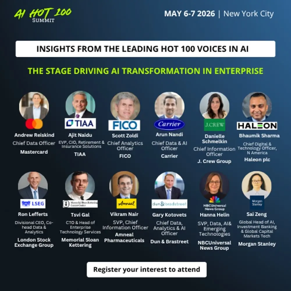 2026 AI Hot 100 Summit - May 6-7th 2026 (Executive)