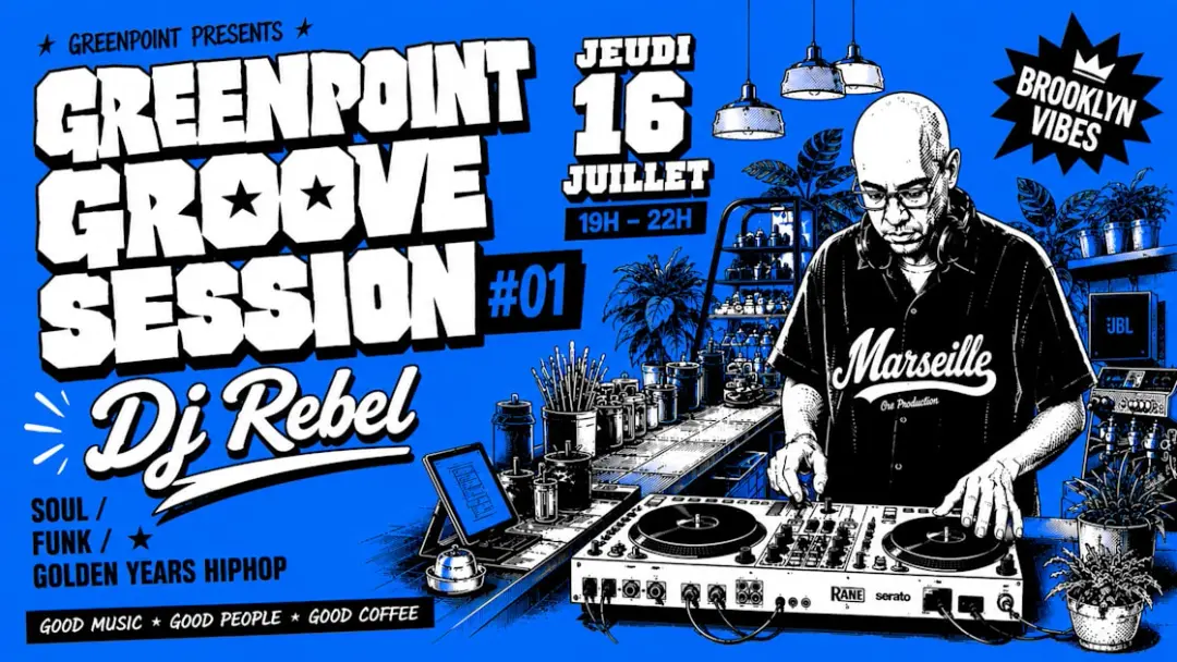 Dj Rebel - Greenpoint Groove Session #01