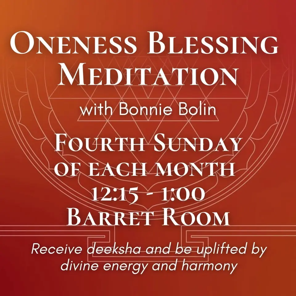 Oneness Blessing Meditation