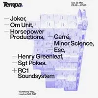 Tempa x RC1: Joker, Om Unit, Horsepower Productions & More