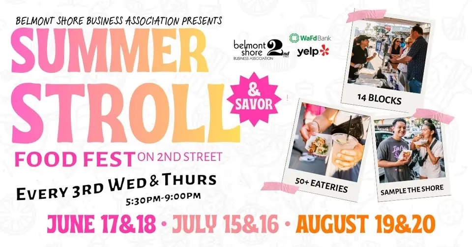 Summer Stroll & Savor Food Fest 2026 | August
