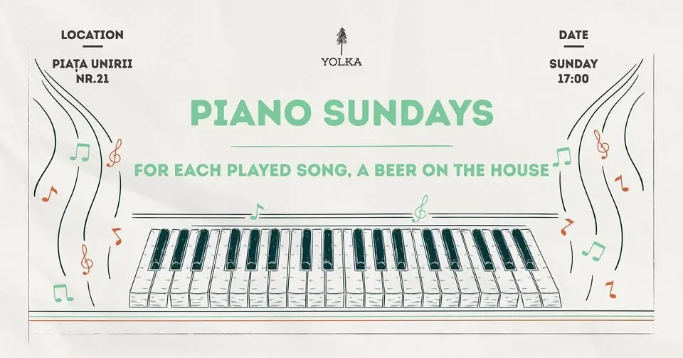 🎹 Piano Sundays 🍺