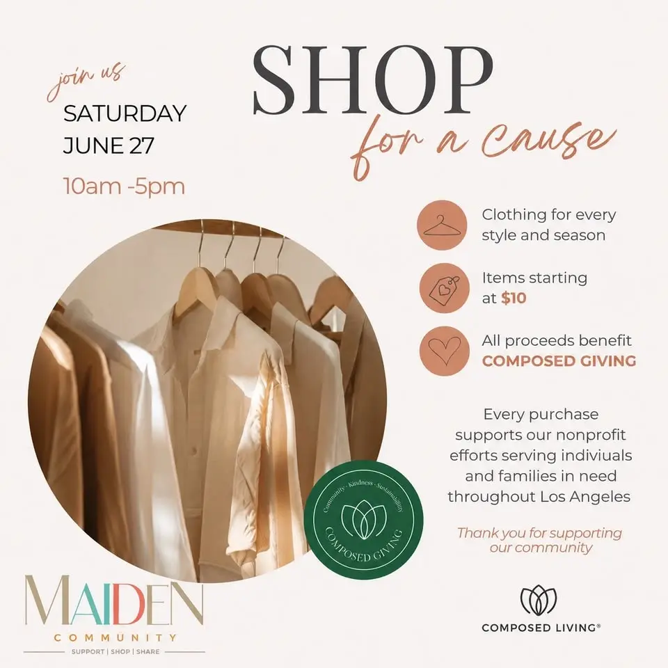 Shop for a cause