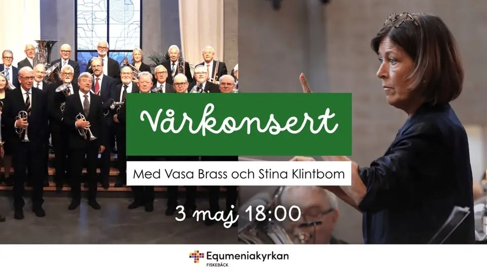 Vårkonsert med Vasa Brass & gästande solist  