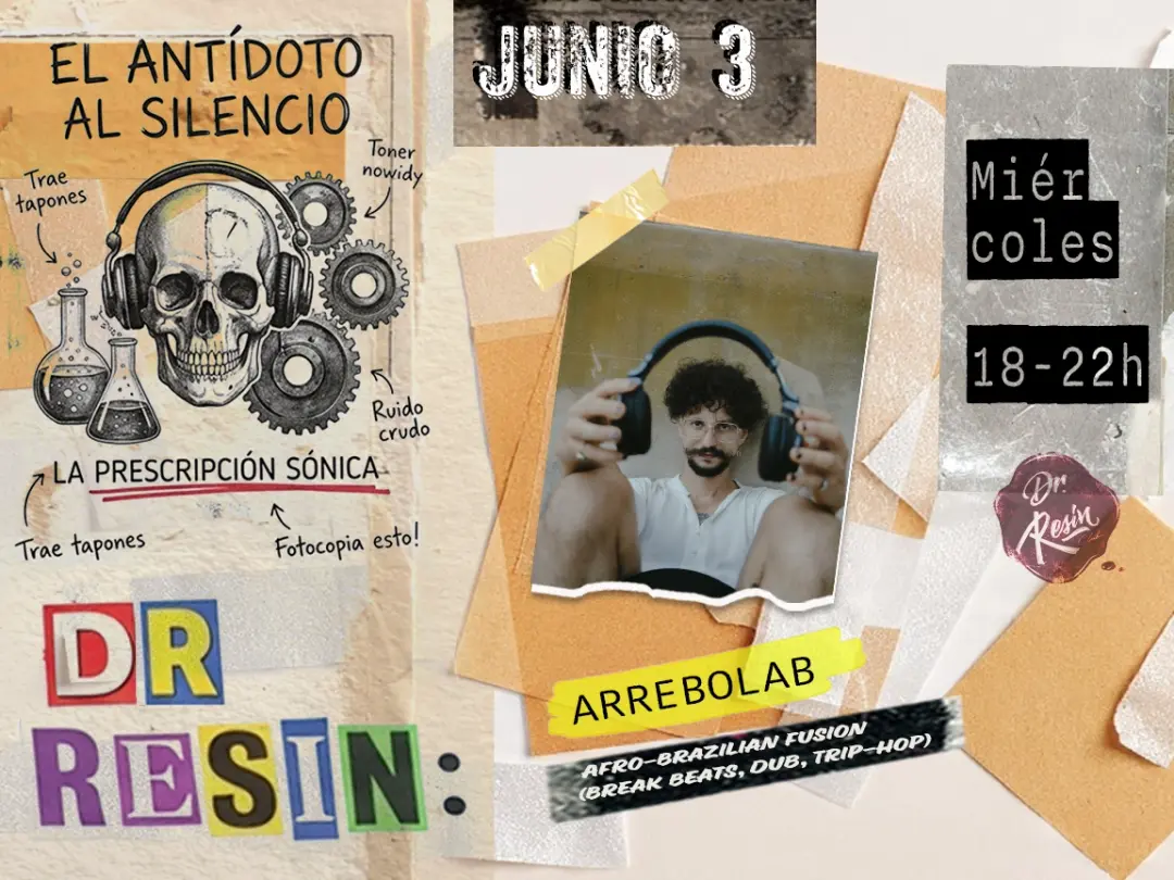 Dr. Resin Social Club meets Arrebo.Lab
