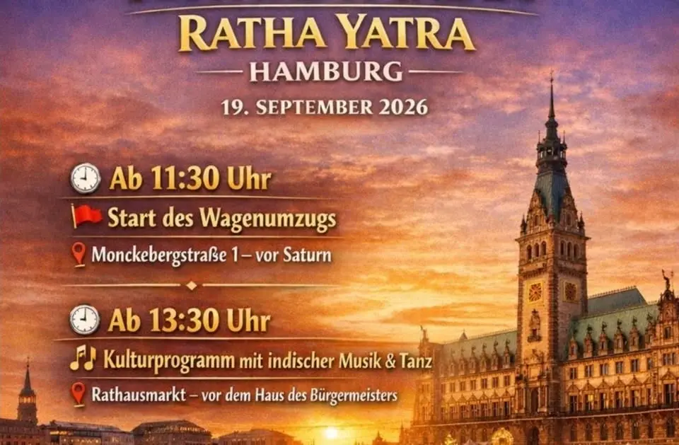 Ratha Yatra Festival in Hamburg 2026 - Teil 2