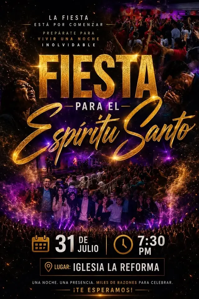 FIESTA PARA EL ESPÍRITU SANTO
