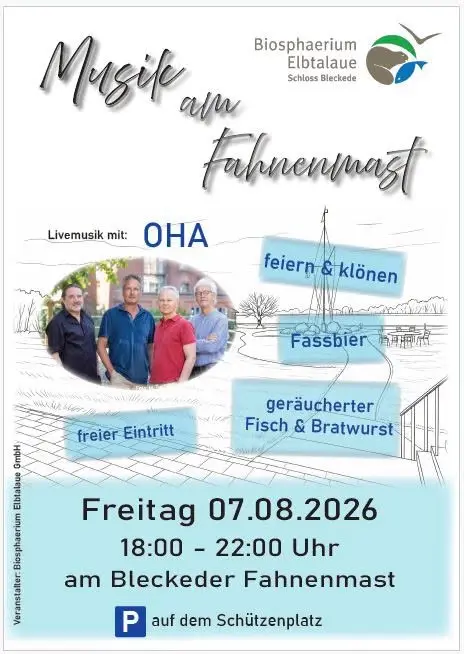 Musik am Fahnenmast