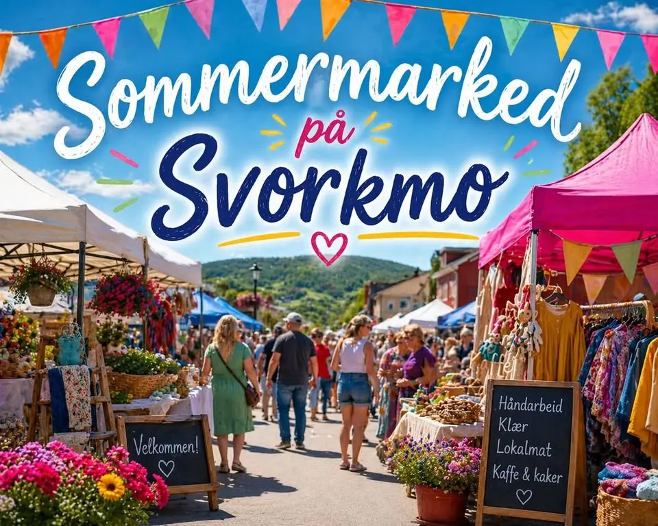 Sommermarked på Svorkmo