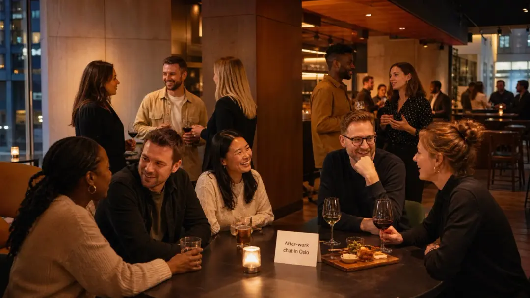 After-work mingle — meet people in Oslo (first one)