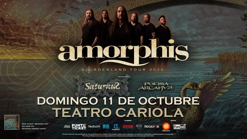 Amorphis - Borderland Tour 2026