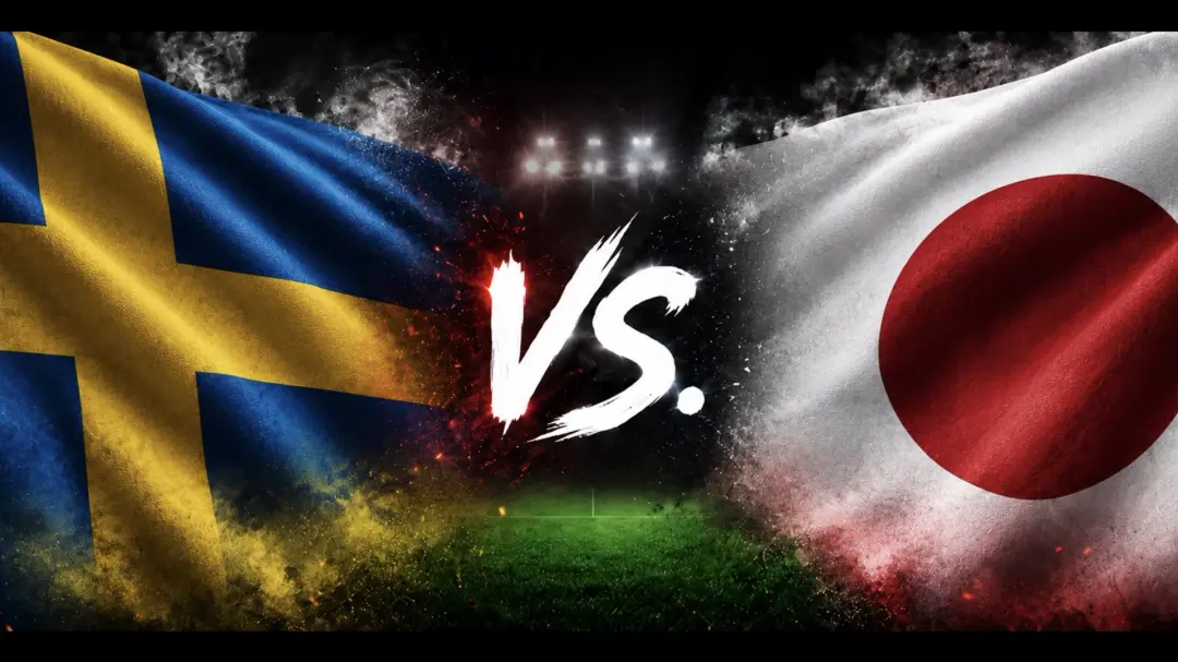 VM 2026 - Sverige vs Japan