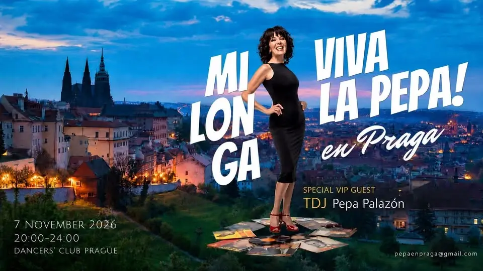 ¡VIVA LA PEPA! - MILONGA EN PRAGA! (7/11/2026)