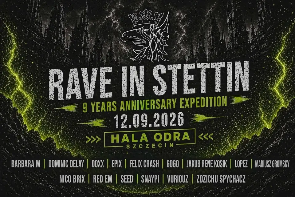 Rave In Stettin: 9 Anniversary Expedition 12.09.2026