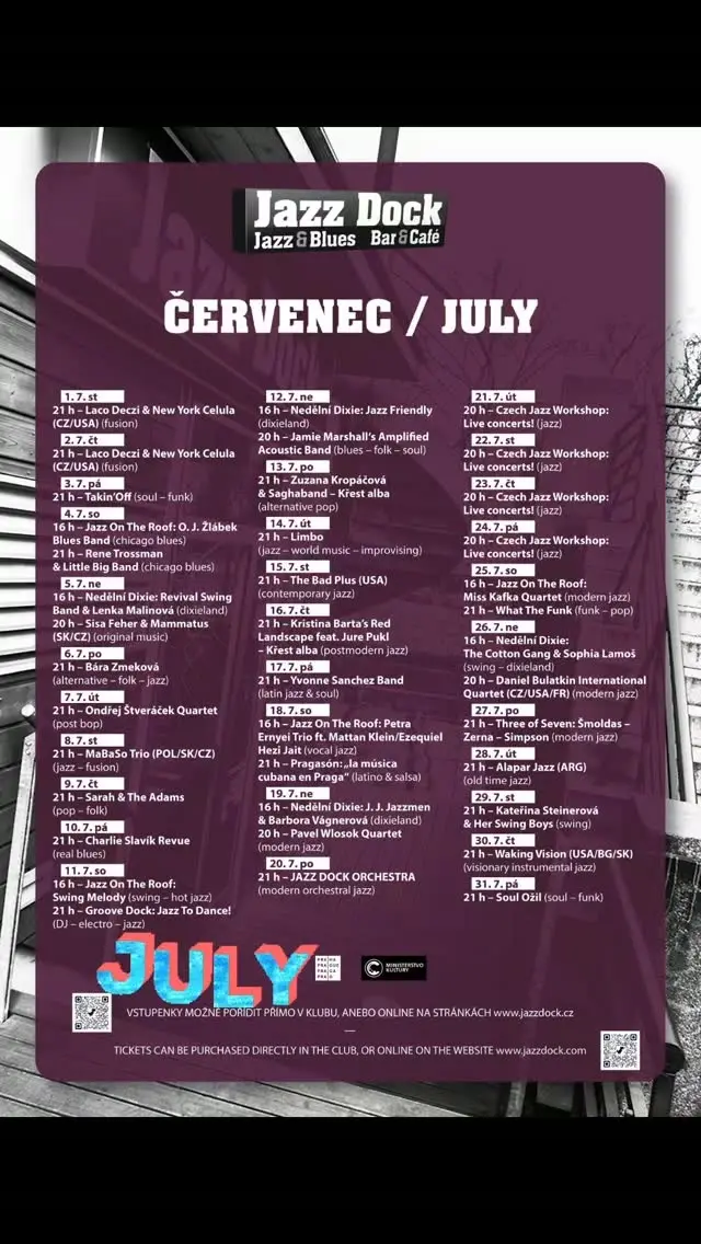 Czech Jazz Workshop: Live concerts!