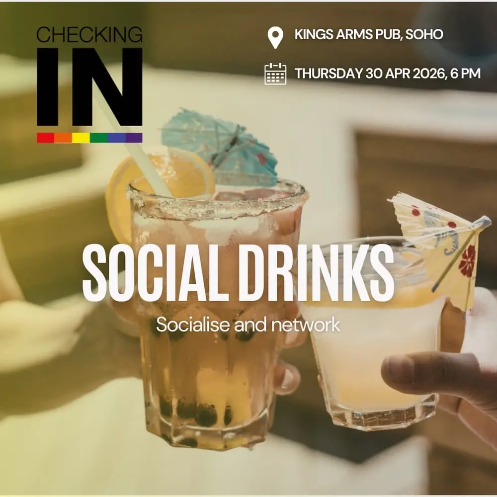 Checking-In Social Drinks at The King's Arms