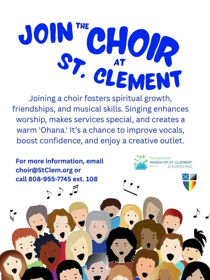 🎶 Join the Choir at The Episcopal Parish of St. Clement! 🎶