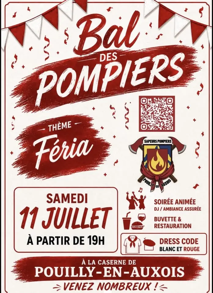 Bal des sapeurs-pompiers des Pouilly en Auxois