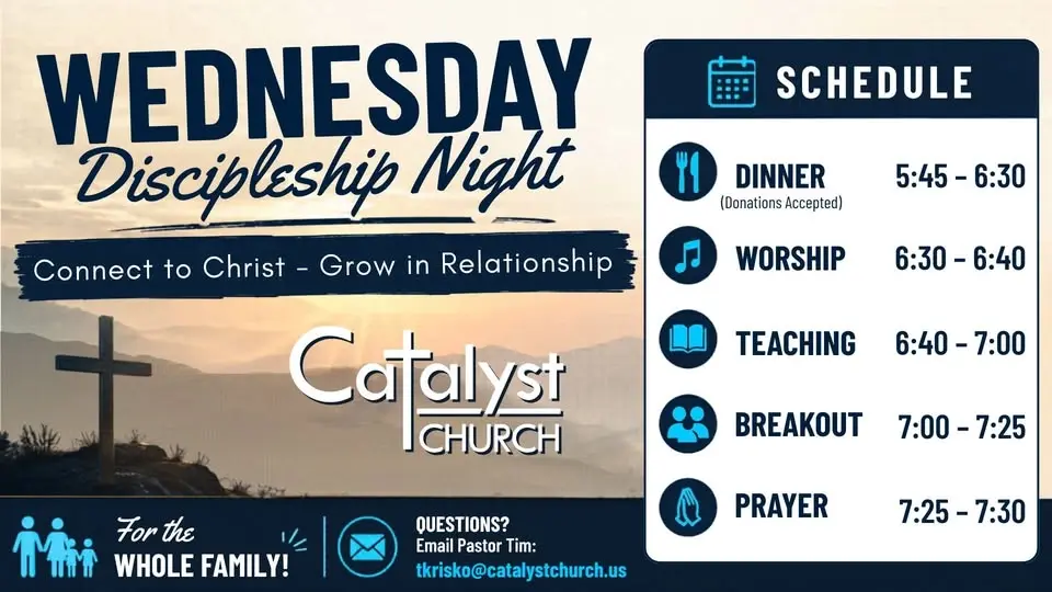 Wednesday Discipleship Night