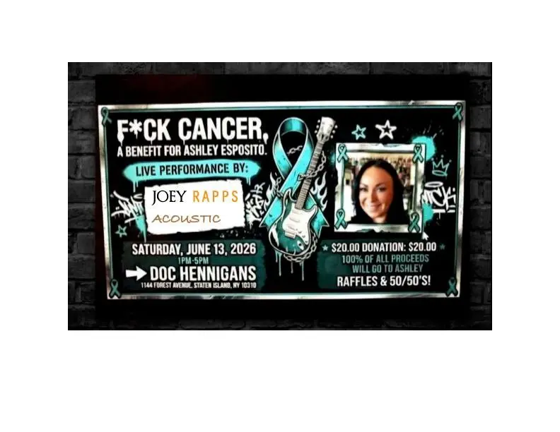 F*CK CANCER - BENEFIT FOR ASHLEY ESPOSITO
