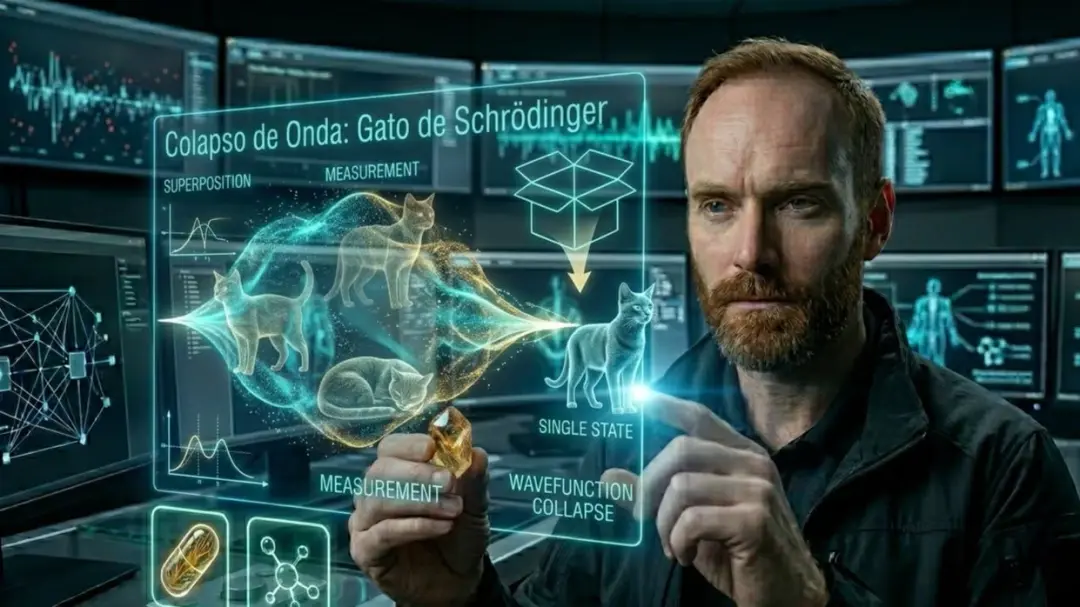 Crea tu Realidad con Colapso de Onda y Gato de Schrödinger