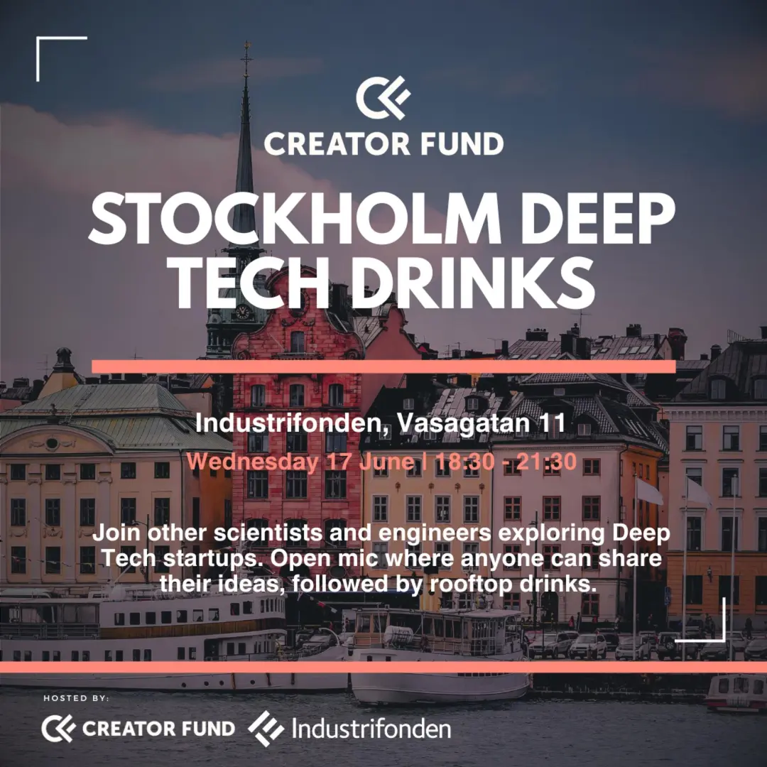 Stockholm Deep Tech Drinks 2026