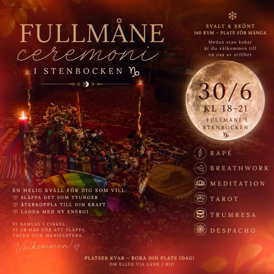 Fullmåneceremoni Kungsholmen, Sthlm 