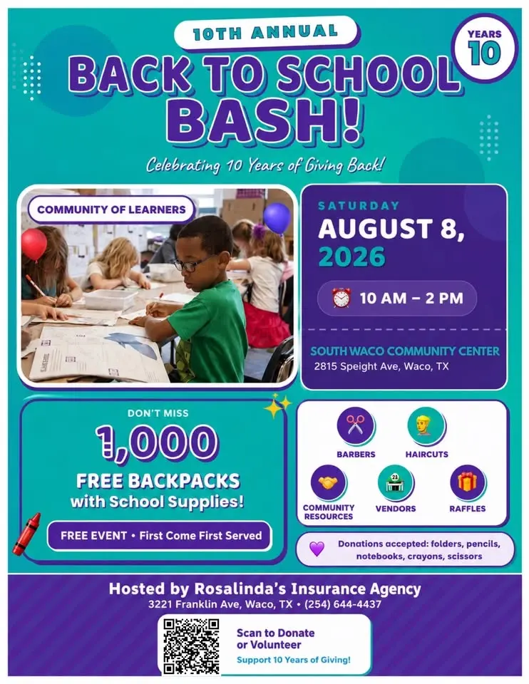 10th Annual Back To School Bash 