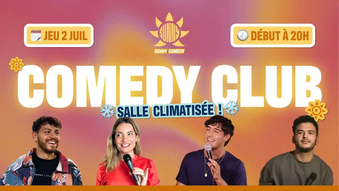 Sunny Comedy Club À The People (Moutazou, M. Augine, Luis)