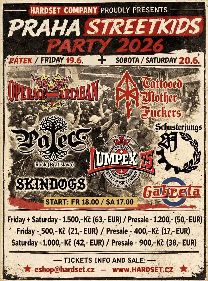 PRAHA STREETKIDS PARTY 2026