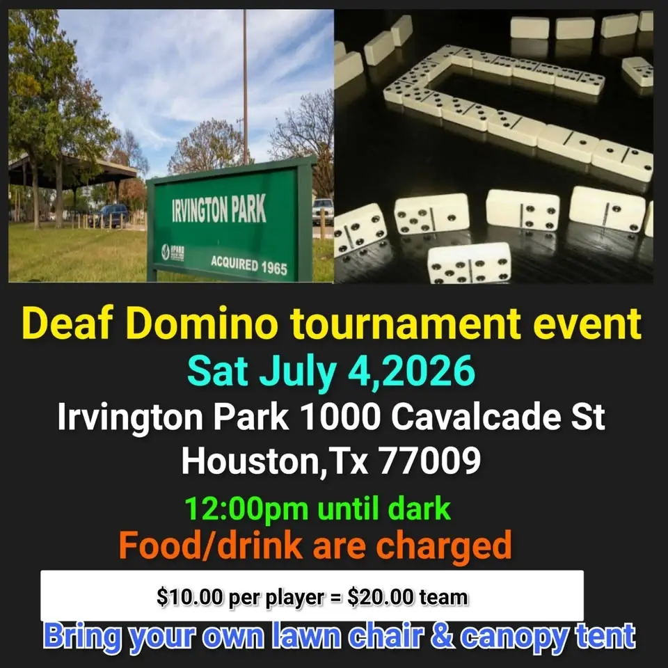 Deaf Domino tournament event