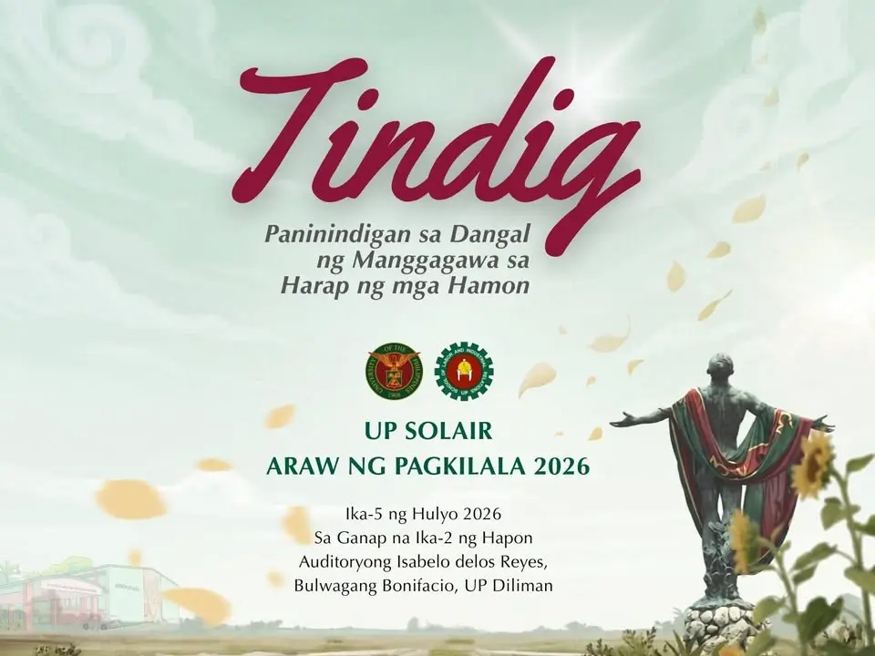 TINDIG: Paninindigan sa Dangal ng Manggagawa sa Harap ng mga Hamon ✊