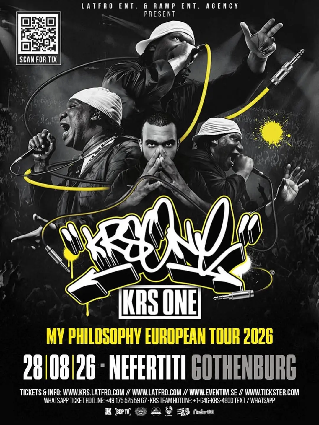 KRS-One – My Philosophy European Tour 2026