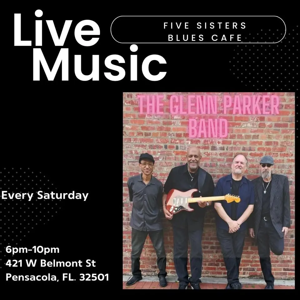 Glenn Parker Band in Pensacola Every Saturday Night 